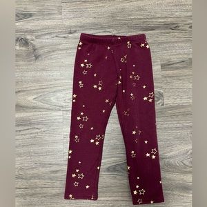 Okie Doke Fleece lined leggings - 3T & 5T